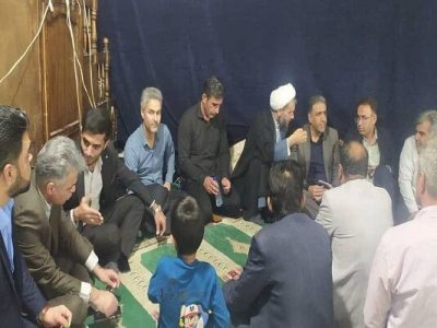 برپایی میز خدمت با حضور مدیرکل راه و شهر سازی خوزستان در
مصلای باغملک