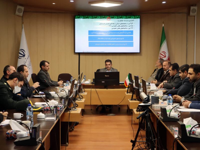 برگزاری جلسه کارگروه تخصصی کالبدی و زیربنایی پدافند غیرعامل
استان آذربایجان شرقی