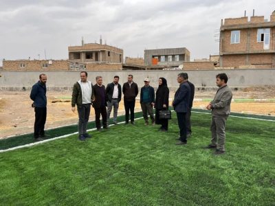 تحویل زمین چمن پارک دانش سراب و اتخاذ تمهیدات لازم برای آغاز
بازسازی بازار سرپوشیده