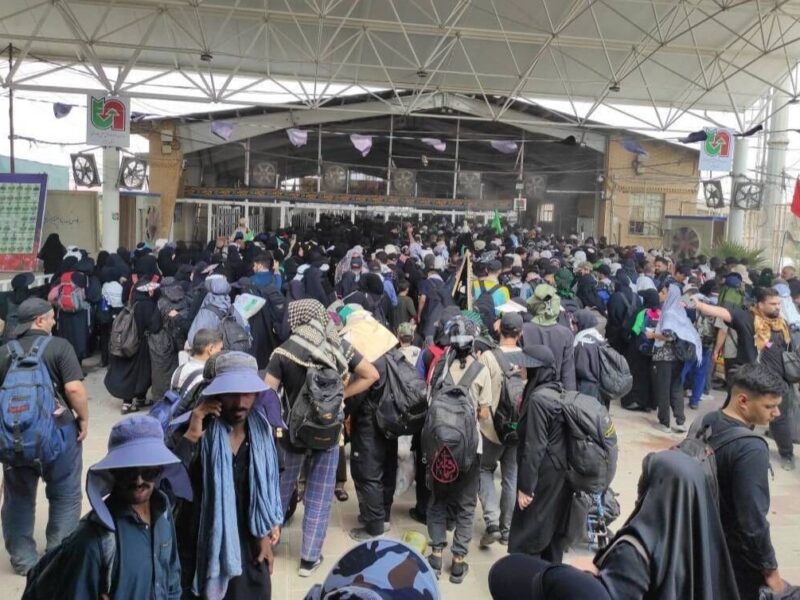 تردد بیش از ۶.۵ میلیون نفر از مرز بین المللی مهران