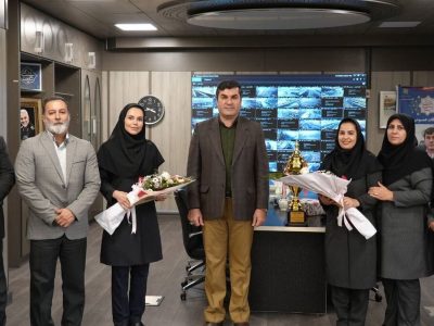 تقدیر مدیرکل راهداری و حمل‌ونقل جاده‌ای استان تهران از
بانوان ورزشکار موفق اداره‌کل