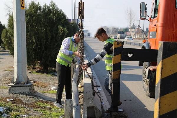 جایگزینی بیش از ۹ کیلومتر نیوجرسی جای گاردریل در جاده‌های
مازندران