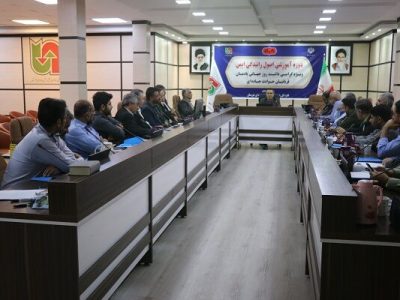 دوره آموزش رانندگی تدافعی برای رانندگان ناوگان حمل و نقل در
خوزستان برگزار شد