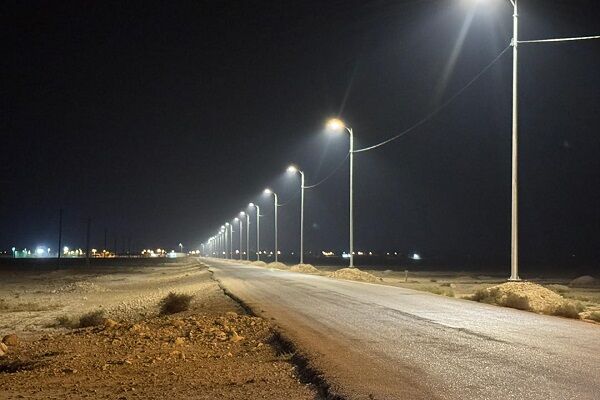 راه روستایی «سرمل – حسینکی» در بوشهر روشن شد