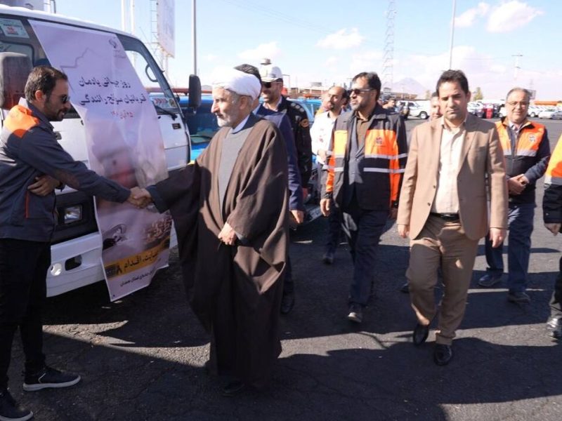 رزمایش گرامیداشت قربانیان حوادث جاده‌ای استان همدان برگزار
شد