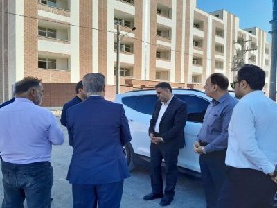 رصد میدانی مدیرکل راه و شهرسازی خوزستان از پروژه نهضت ملی
مسکن اکباتان اهواز