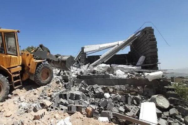 رفع تصرف ۵۳ هزار مترمربع اراضی ملی در پیرانشهر