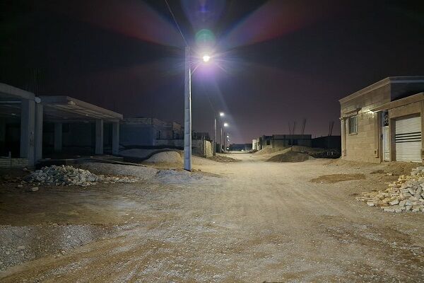 روشنایی خانه اولیها در شهرک ۴۸ هکتاری دامغان تامین
شد