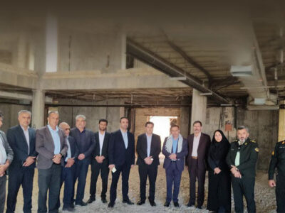 روند ساخت مجتمع فرهنگی و مجتمع اداری سروستان مورد بازدید
قرار گرفت