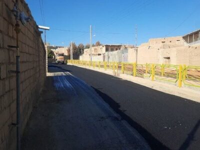 روکش آسفالت در محلات هدف کلاته خیج؛ گامی مؤثر برای توسعه
پایدار شهری