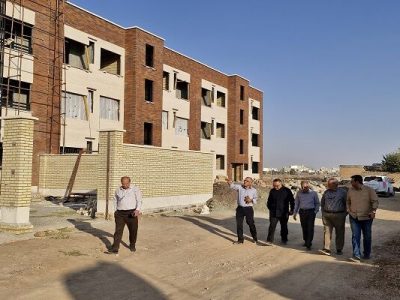 عملیات احداث ۲۵ هزار واحد مسکن ملی در کرمانشاه بی وقفه در
حال انجام است