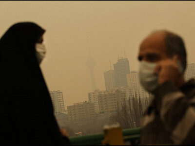 میانگین شاخص کیفیت هوا در ۲۴ ساعت‌ گذشته به ۱۴۹ رسید