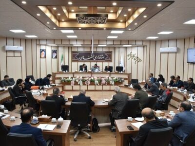 چهارمین جلسه کارگروه امور زیربنایی استان سمنان برگزار
شد