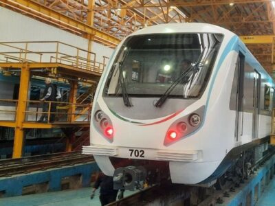 ۲ رام قطار تولید داخل به بهره‌برداری رسید