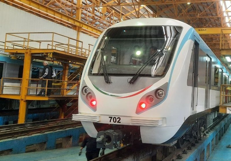 ۲ رام قطار تولید داخل به بهره‌برداری رسید