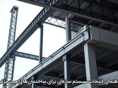 راهنمای انتخاب سیستم سازه‌ای برای ساختمان‌های میان‌مرتبه