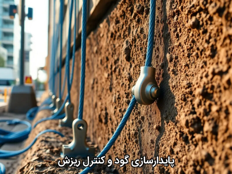 پایدارسازی گود و کنترل ریزش