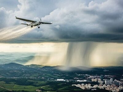 آغاز عملیات بارورسازی ابرها در آسمان تهران