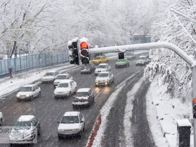 آلودگی هوای تهران از چهارشنبه؛ برف و باران می‌بارد