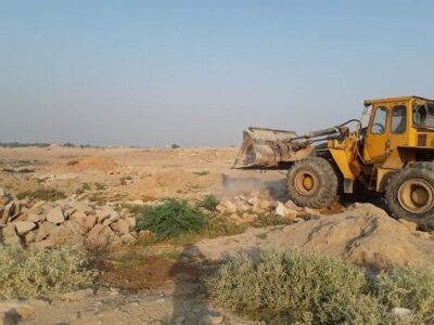 اراضی ملی در رامهرمز به میزان بیش از ۱۵۰۰ متر مربع به بیت
المال بازگشت