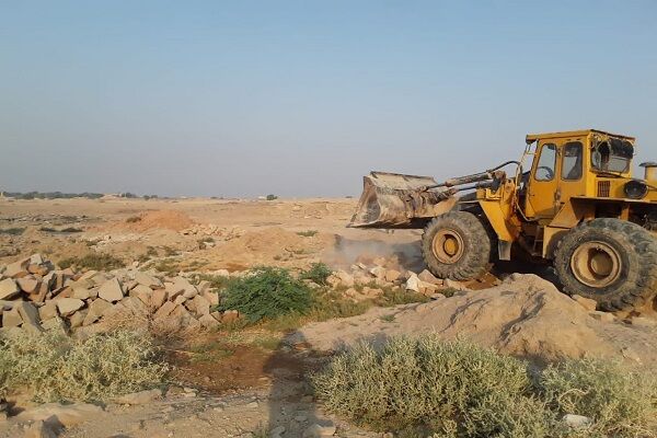 اراضی ملی در رامهرمز به میزان بیش از ۱۵۰۰ متر مربع به بیت
المال بازگشت