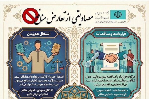 اطلاع‌نگاشت| مصادیقی از تعارض منافع