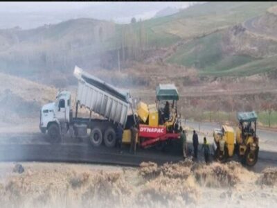 اعتبار ۶۴۲ میلیارد ریالی برای توسعه راه‌های بوکان/ ۲۱.۵
کیلومتر روکش آسفالت در محورها اجرا شد