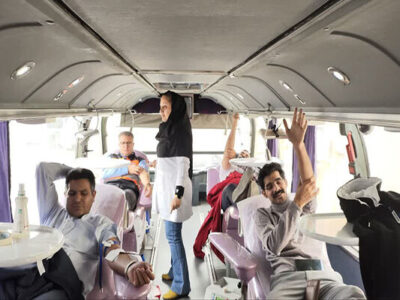 اهدا خون کارکنان اداره کل راهداری و حمل و نقل جادهای
لرستان