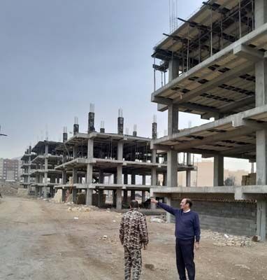 بازدید از پروژه ۱۶۰ واحدی نهضت ملی مسکن در شهرستان
آبیک