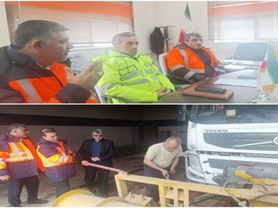 بازدید مدیرکل راه و شهرسازی شرق سمنان از اداره راه شاهرود در
آستانه بارش‌های زمستانی