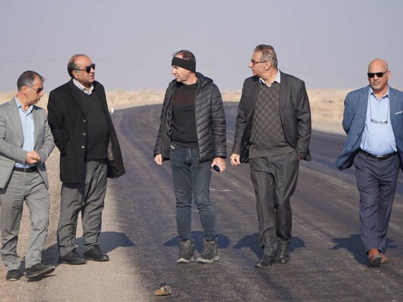 بازدید میدانی مدیرکل راه و شهرسازی استان کرمان از محور
رفسنجان – نوق