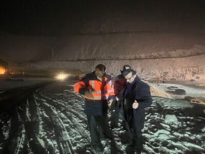 ببینید| بازدید مدیر کل راهداری و حمل ونقل جاده ای استان
البرز از محور – کرج کندوان همزمان با آغاز بارش برف و باران