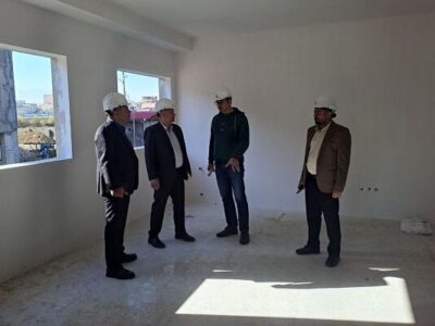 ببینید | بازدید مسئول و کارشناسان تخصصی دفتر نمایندگی راه و
شهرسازی گرگان و آق‌قلا از پروژه ۴۸۸ واحدی آرامش گرگان