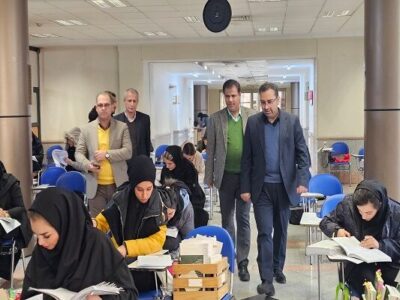 ببینید| بازدید معاون مسکن و ساختمان وزیر راه و شهرسازی از
آزمون صلاحیت های حرفه ای مهندسان در دانشگاه علم و صنعت