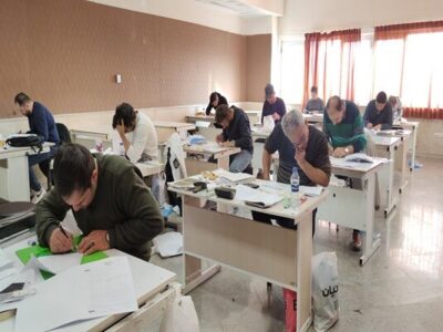 ببینید | برگزاری آزمون ورود به حرفه مهندسان، کاردانهای فنی
ساختمان و معماران تجربی در استان خراسان شمالی – روز دوم