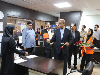 ببینید | تبریک روز زن و مادر توسط استاندار به بانوان اداره
کل راهداری و حمل و نقل جاده ای استان کرمانشاه