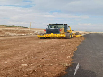ببینید| تداوم عملیات شانه سازی و رفع اختلاف ارتفاع سطح شانه
با جاده محور ریخک به قره بلاغ سرپل ذهاب استان کرمانشاه