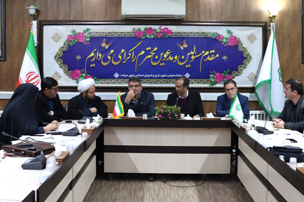 برگزاری دومین جلسه شورای راهبری طرح جامع با رویکرد نوین در
شهرداری مراغه