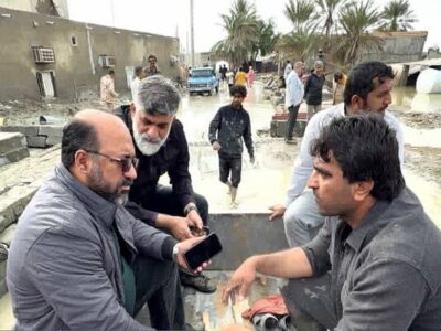 بسیج همگانی برای بازسازی روستای سیل زده « مهرگی» سیریک در
هرمزگان