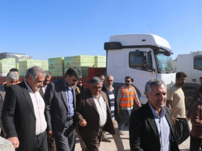 ب️بینید| بازدید رییس سازمان راهداری وحمل‌ونقل جاده‌ای از
پایانه مرزی سومار