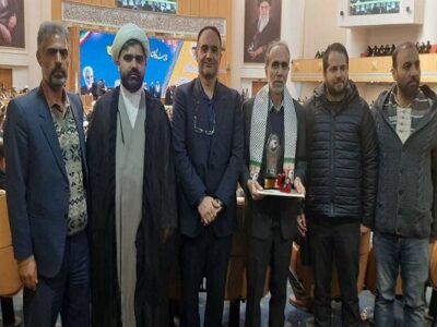 تجلیل از رئیس مرکز آموزش و تربیت محیط‌بان سازمان حفاظت محیط‌زیست