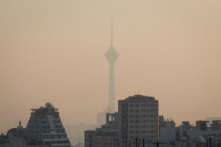 تداوم آلودگی هوای تهران؛ بارندگی هم کارساز نبود