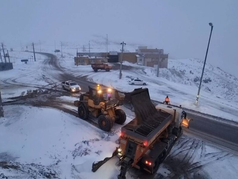 تداوم بارشها در قزوین/ آمادهباش کامل راهداری