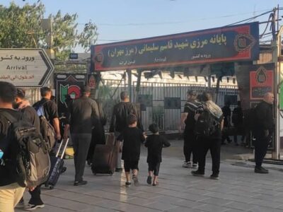 تردد بیش از ۷ میلیون زائر و مسافر از مرز مهران