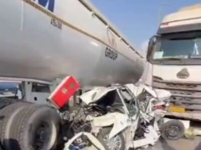 تصادف وحشتناک در بندر شهید رجایی