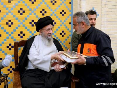 تقدیر نماینده ولی فقیه در گلستان از مدیرکل راهداری و حمل و
نقل جاده ای