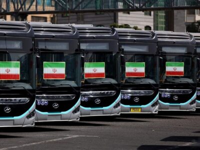 تهران تا پایان سال به ۵۰۰ اتوبوس برقی می‌رسد/کاهش۷۰درصدی آلایندگی ناوگان
