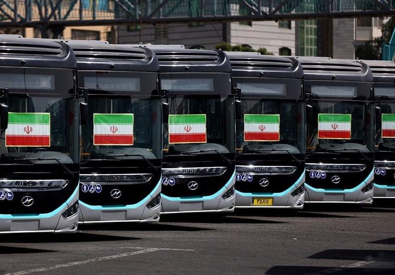 تهران تا پایان سال به ۵۰۰ اتوبوس برقی می‌رسد/کاهش۷۰درصدی آلایندگی ناوگان