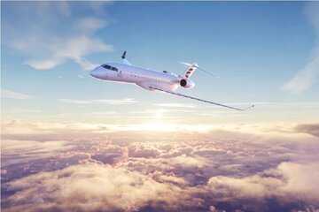 سریعترین جت غیرنظامی جهان با سرعت نزدیک به مافوق صوت