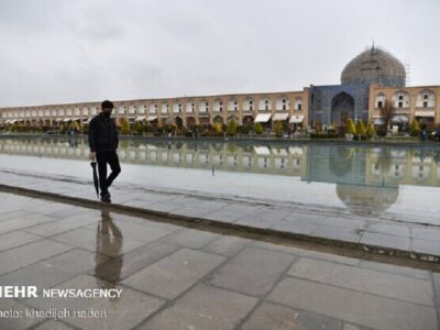 طراوت هوای اصفهان پس از باران؛ نصف جهان نفس تازه کرد